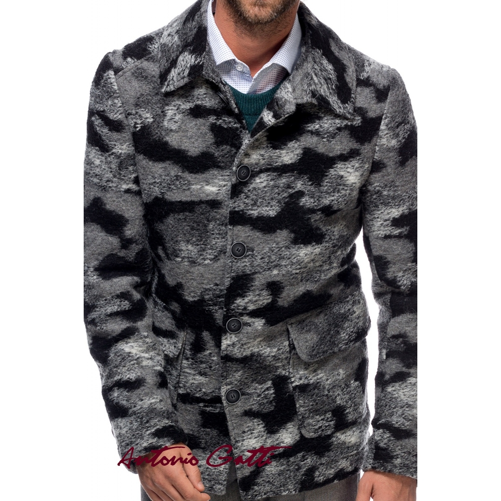 Jacheta barbati din lana cotta G018