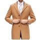 Palton barbati business slim camel B101