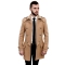 Palton barbati smart casual camel B110